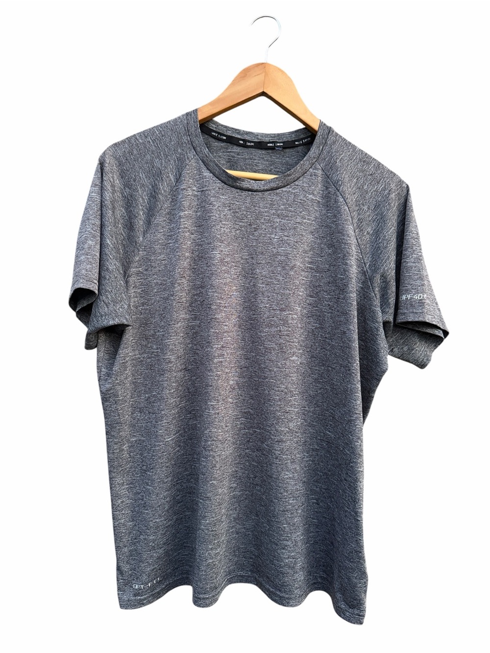 Nike swim, gray, short sleeve T-shirt, size medium